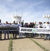 Protesto contra fim de vaquejadas muda rotina da Esplanada dos Ministérios