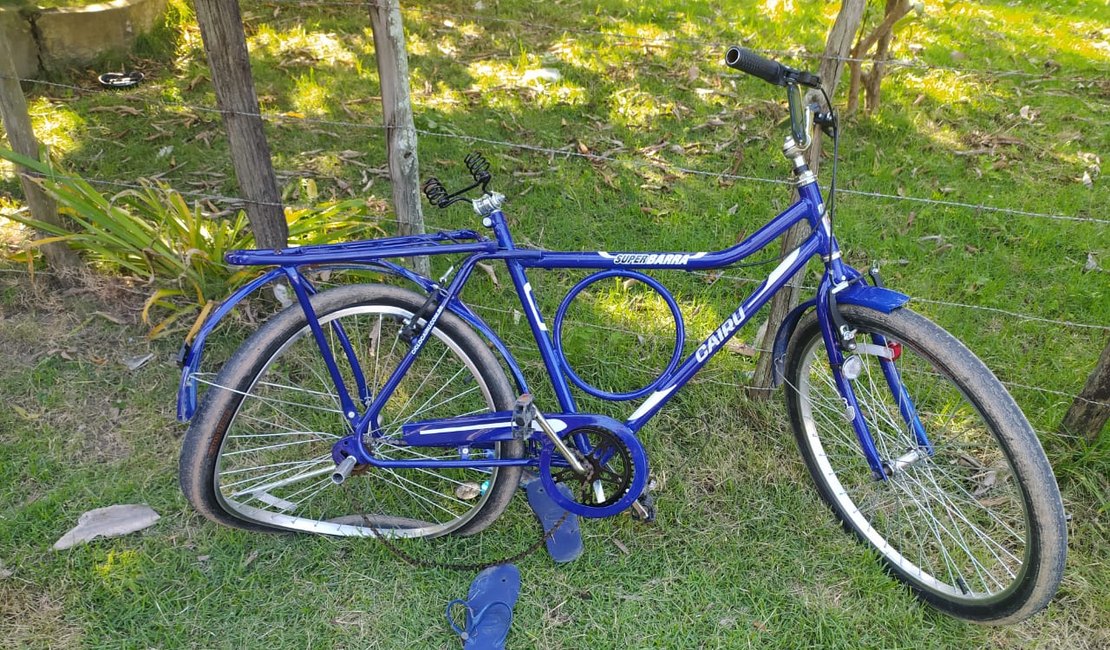 Ciclista fica ferido após colidir com carro na AL-101 Norte, em Ipioca