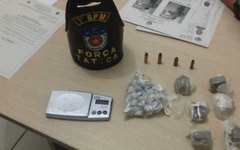 Traficante 'Túlio Maravilha' é preso com drogas e munições em Maceió