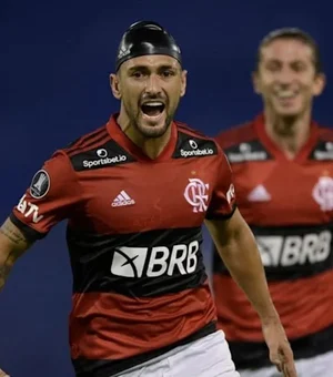 Bruno Henrique destaca espírito de luta em virada contra o Vélez Sarsfield: 'O Flamengo é isso'