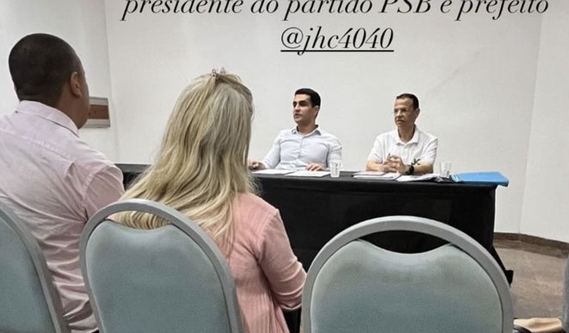 JHC reúne candidatos a deputado estadual pelo PSB para traçar estratégias para as eleições
