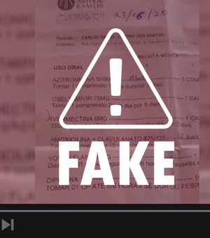 Fake News: governo de Alagoas não recomendou kit Covid em 2020