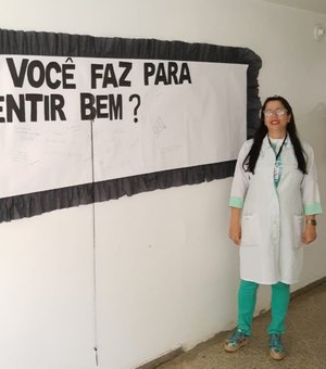 Especialistas do HE do Agreste promovem ações sobre saúde mental