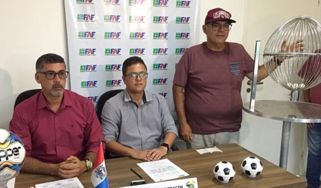 FAF divulga arbitragem para os jogos da primeira rodada do Campeonato Alagoano