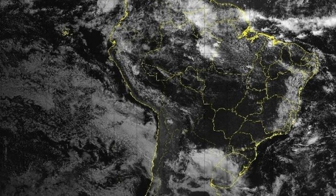 Previsão mostra tempo com períodos de chuvas rápidas no Litoral de Alagoas