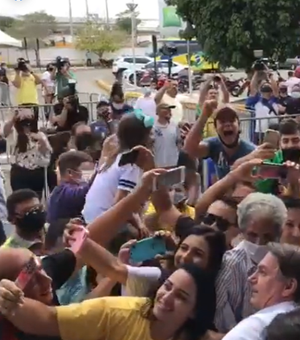 Nordestino parece que ganhou na Mega-Sena quando vê água, diz Bolsonaro