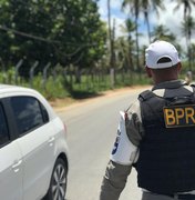 BPRv realiza operação 'Rodovia Zero Álcool' em rodovias de Alagoas