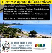 IFAL Maceió recebe Fórum Alagoano de Turismólogos