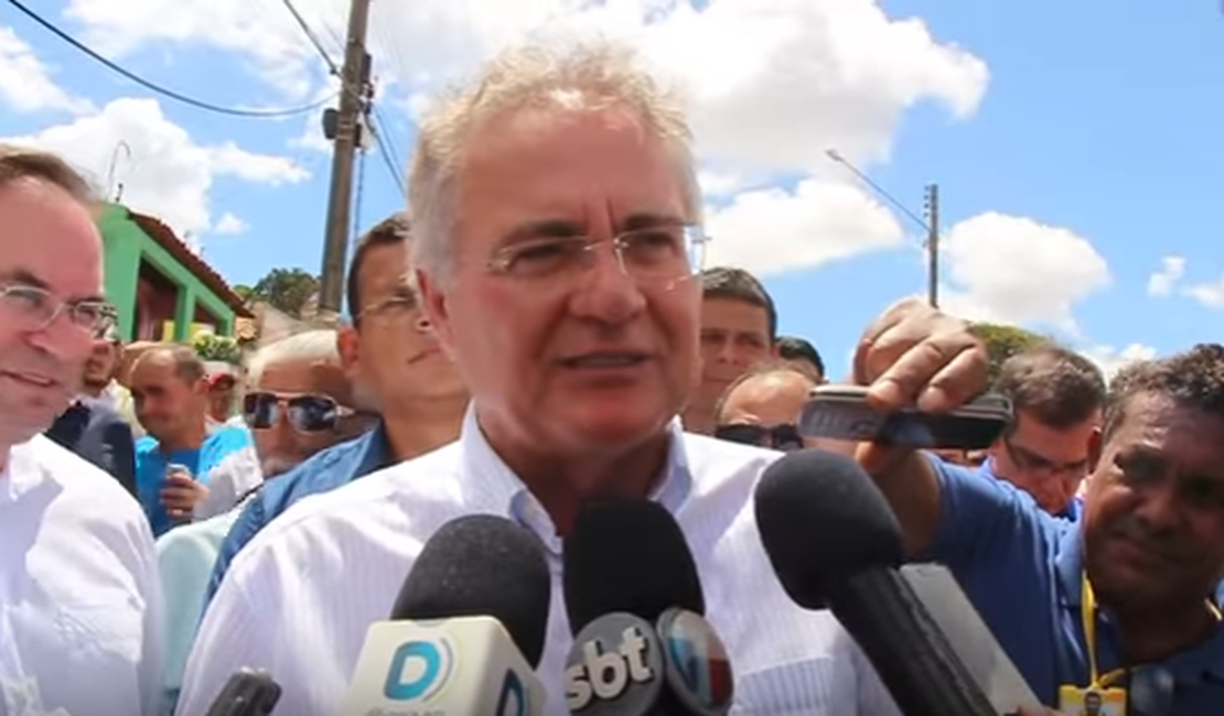 [Vídeo] Senador Renan Calheiros diz ser a favor de nova redação para reforma da Previdência