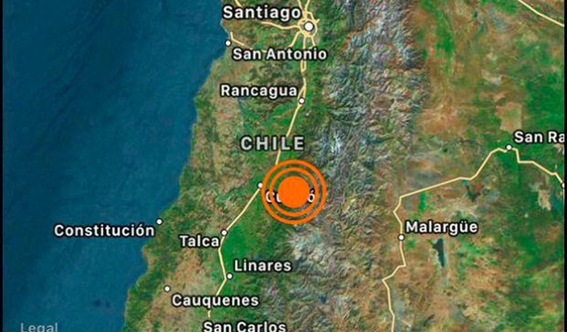 Terremoto de 6,3 graus atinge o Norte do Chile