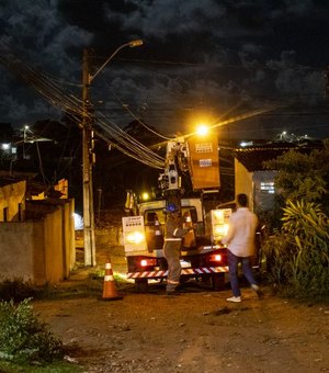 Prefeitura reforça estrutura para manutenção na iluminação de Maceió