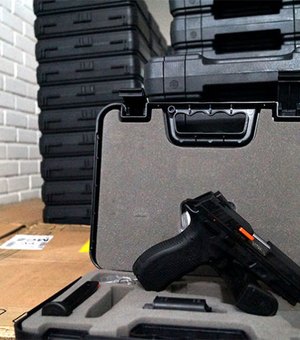 Meta conquistada: Polícia Civil de Alagoas adquire mais 370 pistolas Taurus 