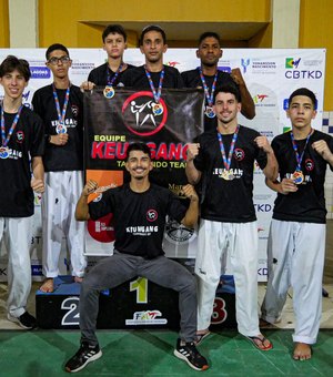 Equipe que representa Arapiraca conquista 9 medalhas no Campeonato Alagoano de Taekwondo