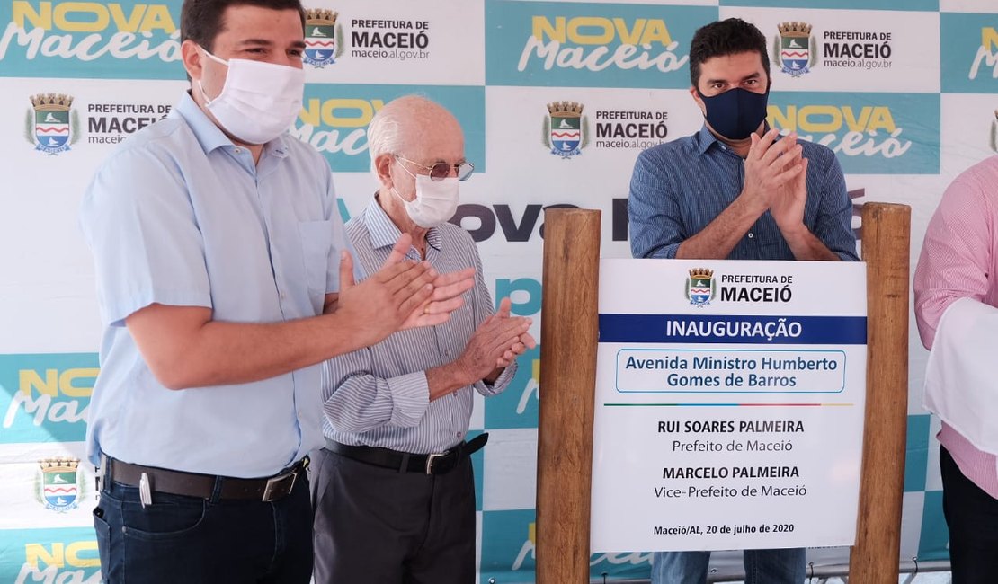 Prefeitura entrega Avenida Humberto Gomes de Barros, em Maceió