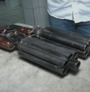 Armas de fabricação caseira são apreendidas em região de mata
