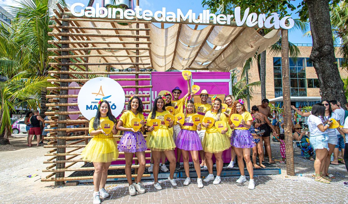 Maceió Sem Assédio: Capital é a primeira a contar com espaço físico de acolhimento às mulheres em eventos públicos