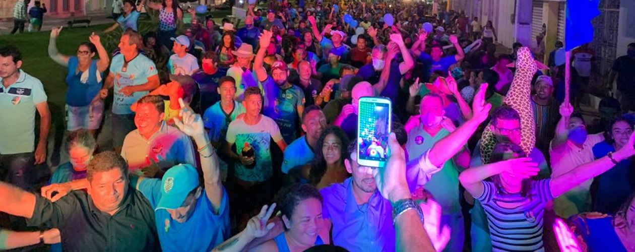 População de Paulo Jacinto vai as ruas em apoio em apoio à candidatura de Chicão