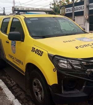 Polícia prende motorista embriagado após colisão e fuga em Arapiraca