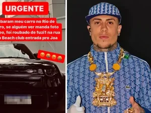 MC Daniel tem carro de R$ 700 mil roubado e oferece recompensa