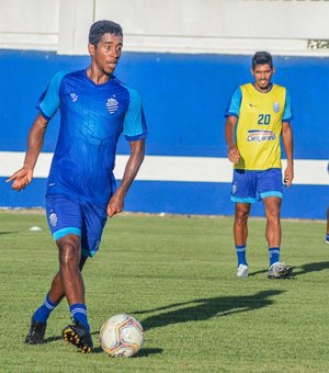 CSA apresenta atacante Gabriel, ex-Flamengo