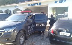 Presos foram conduzidos à Delegacia de Polícia em Arapiraca.