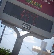 Temperatura chega a 45 graus em Arapiraca