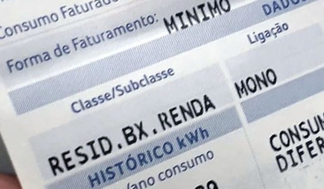 Cresce número de famílias beneficiadas com desconto na conta de energia