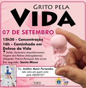 Arquidiocese de Maceió realiza o 'Grito pela Vida' nesta sexta-feira (07)