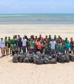 Unidos pelo meio ambiente: Prefeitura e Costa dos Corais promovem mutirão de limpeza em Japaratinga