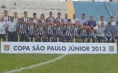 Alef esteve no grupo do ASA na Copa São Paulo Júnior em 2013