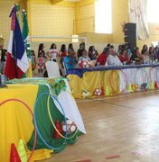 Professora Graça participa da abertura dos XX Jogos Escolares de Arapiraca