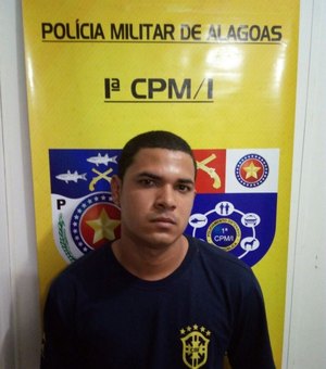 Jovem é preso após assaltar farmácia em São Miguel dos Campos