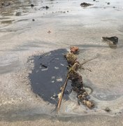 Manchas escuras aparecem em praias do litoral Norte de Alagoas