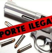 Polícia prende homem por porte ilegal de arma de fogo no Jacintinho