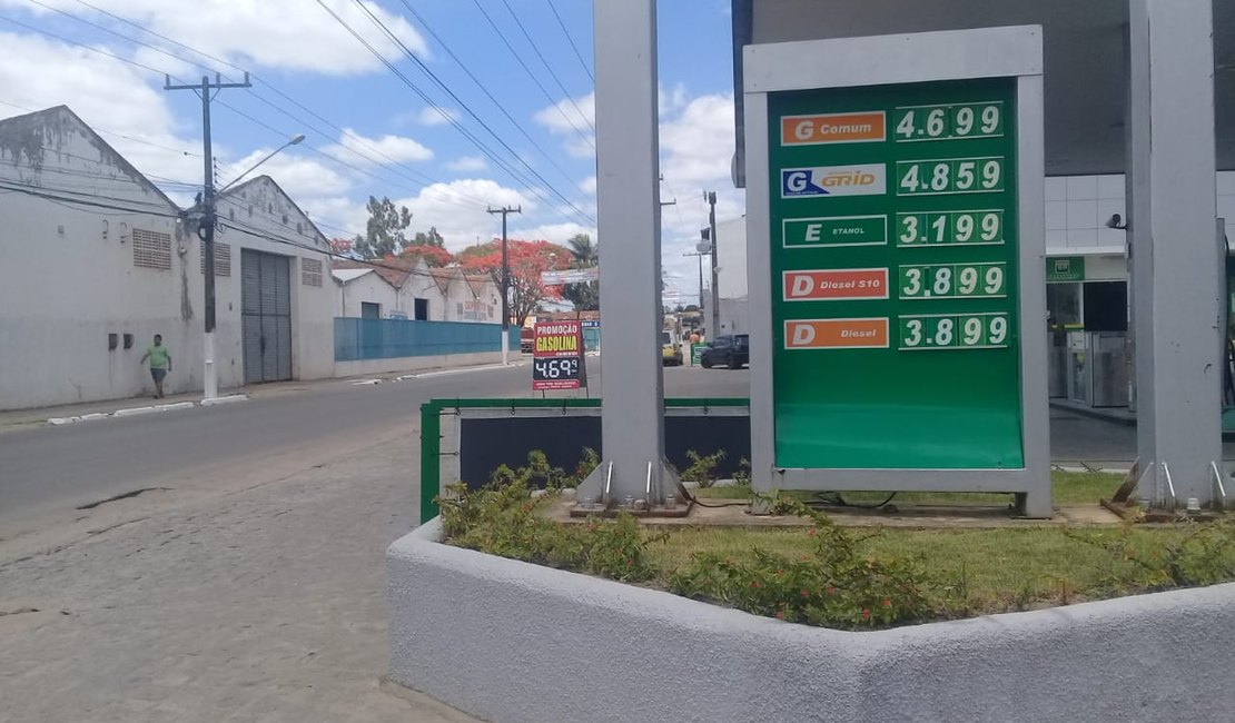 70 postos de combustíveis são notificados pelo Procon Arapiraca