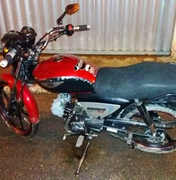 Polícia recupera motocicleta roubada no Tabuleiro do Martins