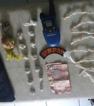 Polícia apreende drogas, dinheiro e documentos em Maceió