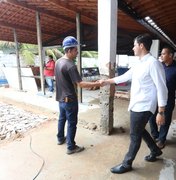 Obras de manutenção predial da Escola Petronila de Gouveia estão avançadas