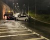 Motorista perde o controle do veículo e colide contra ponte Divaldo Suruagy