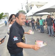Policiais Civis realizam vigília pelo reajuste do piso salarial nesta terça-feira (14)