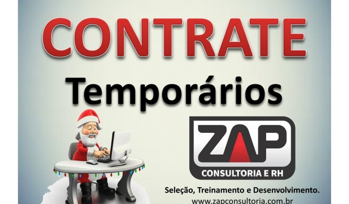 Zap Consultoria lança Programa de Contratação Temporária