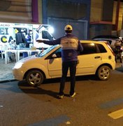 Fiscalização educativa da Lei Seca flagra 8 condutores embriagados em Maceió