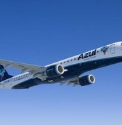 Azul disponibiliza novo voo para Maceió a partir desta segunda 