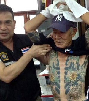 Há 15 anos foragido, chefe da Yakuza é preso após suas tatuagens viralizarem no Facebook