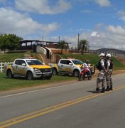 Polícia Rodoviária aborda 71 veículos durante operação nas AL 105 e 450