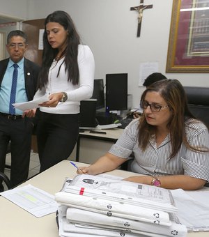 Corregedoria realiza primeira inspeção em unidade judiciária de Arapiraca 