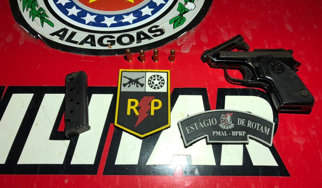 Denúncia anônima contribui para apreensão de arma de fogo no Agreste