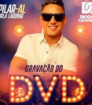 Cantor Diogo Cachorrão grava DVD em orla lagunar de Pilar