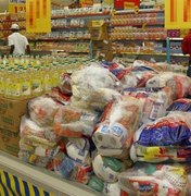 Preço da cesta básica registra queda em 17 capitais brasileiras