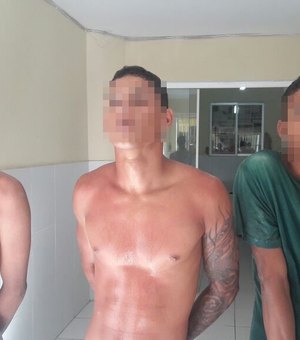 Trio é preso suspeito de furtar turistas e praticar tráfico de drogas em Maragogi